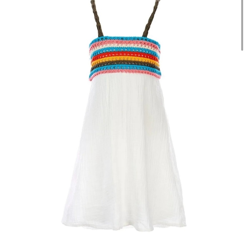 NWT Chelsea & Violet Girls, Colorful Striped Kids Dress